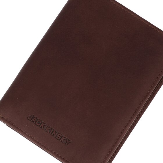 Jack Kinsky Aruba Portfel Ochrona RFID Skórzany 12.5 cm