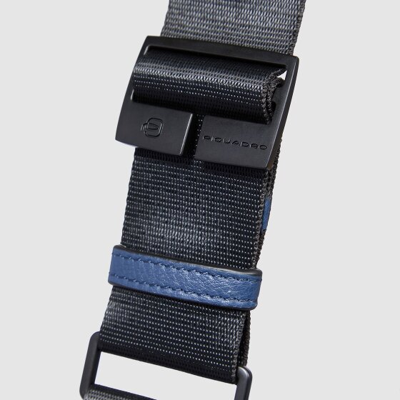 Piquadro Than Teczka Skórzany 30 cm Komora na laptopa