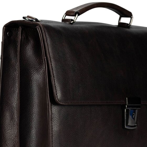 Jost London Teczka Skóra 40 cm Komora na laptopa