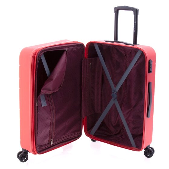 Gladiator 4300 4 kółka Walizka 65 cm z plisą rozprężną