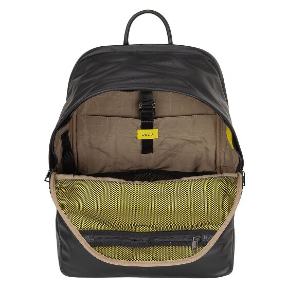 DuDu New York Plecak Skóra 41 cm Komora na laptopa