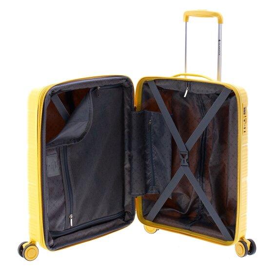 Gladiator 0800 4 kółka Walizka 55 cm z plisą rozprężną