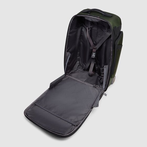 Piquadro Plecak Brief na 2 kółkach z komorą na laptopa 53 cm