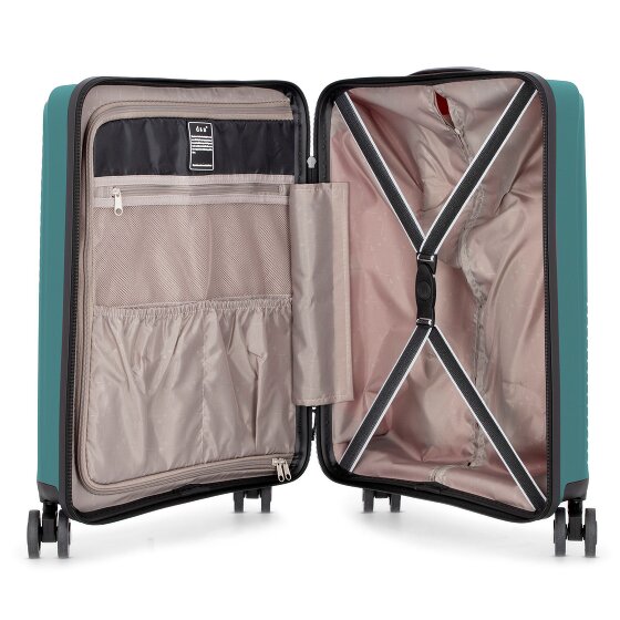 d&n Travel Line 4000 Wózek kabinowy 4-kołowy 55 cm