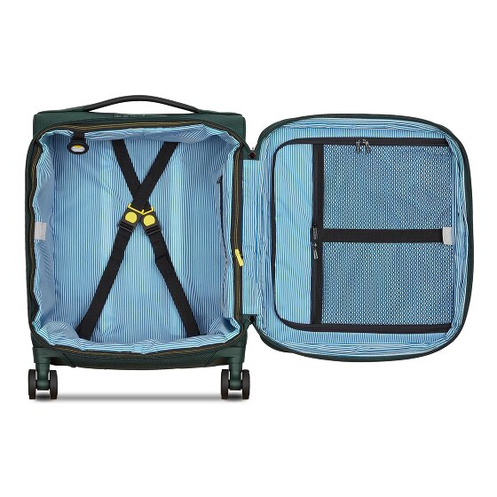 Delsey Paris Montmartre 3 4 kółka Walizka kabinowy 55 cm z plisą rozprężną