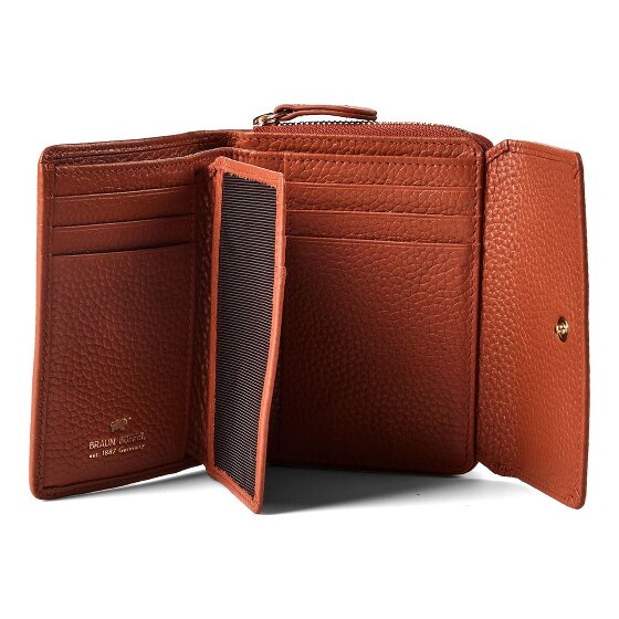 Braun Büffel Asti Portfel Ochrona RFID Skóra 12 cm