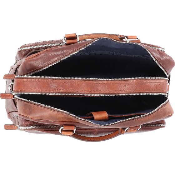 bugatti Woven Briefcase Leather 48 cm