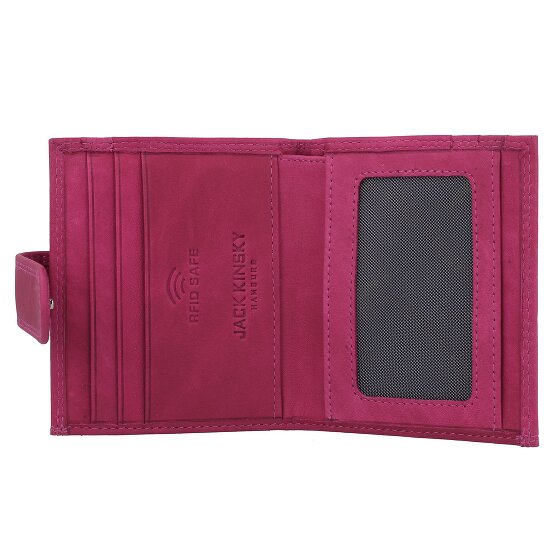 Jack Kinsky Aruba Portfel Ochrona RFID Skórzany 10 cm