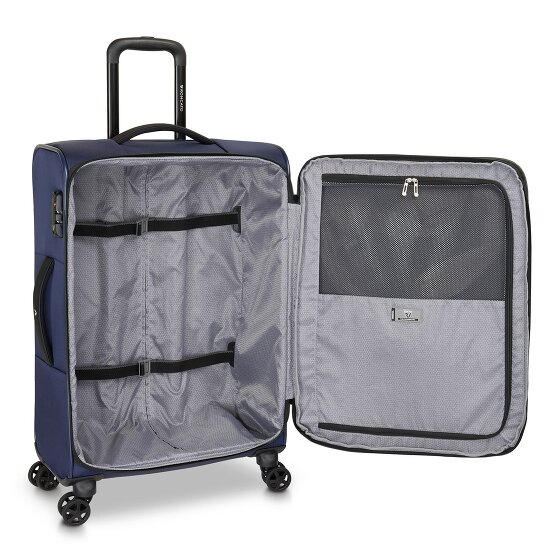Roncato Metropolitan 4 kółka Walizka 66 cm z plisą rozprężną