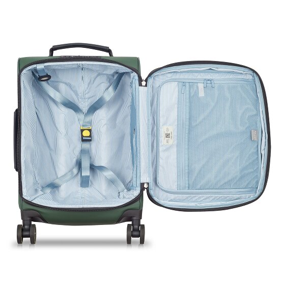 Delsey Paris Turenne Soft 4 kółka Walizka kabinowy 55 cm z plisą rozprężną
