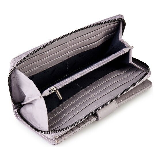 Jack Kinsky Livorno 1026 Portfel Ochrona RFID Skórzany 9.5 cm