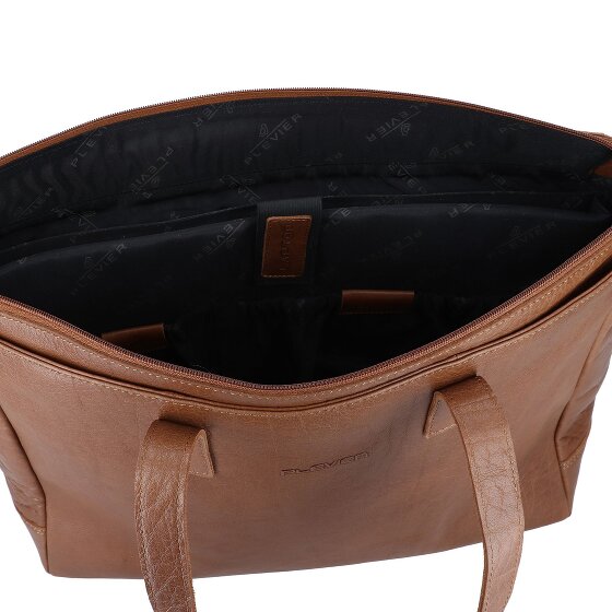 Plevier Rock Shopper Bag Skórzany 41 cm Komora na laptopa