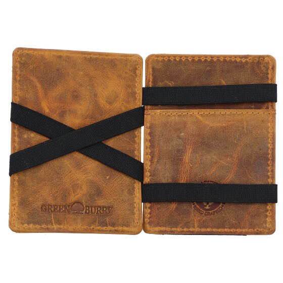 Greenburry Vintage Magic Wallet RFID Leather 10 cm