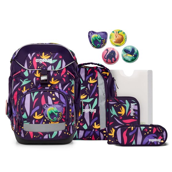 Ergobag Zestaw tornistrów 6 szt. z zestawem rzepów