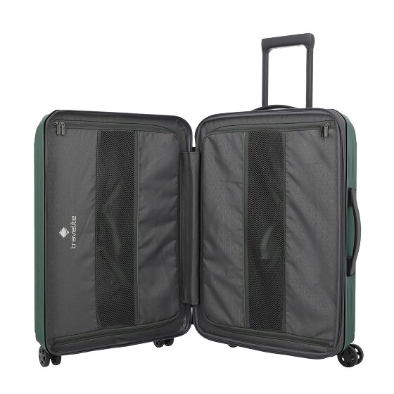 Travelite Dynamiic 4 kółka Zestaw walizek 3-części z plisą rozprężną