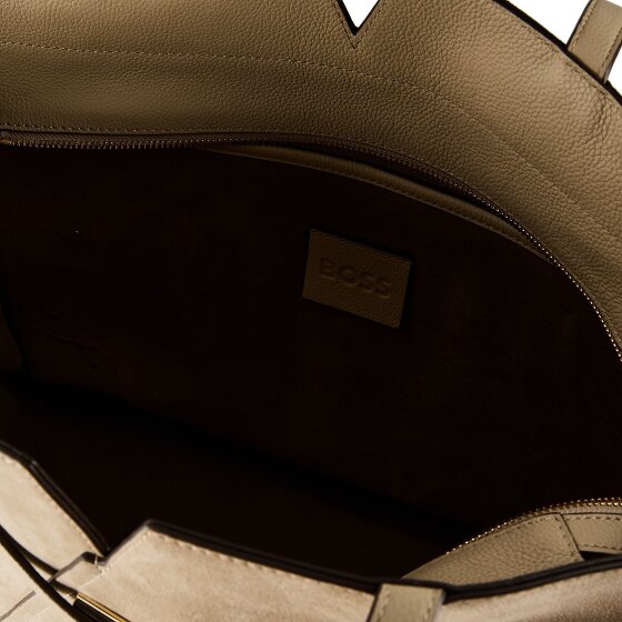 Boss Boss Revers Shopper Bag Skórzany 37 cm Komora na laptopa