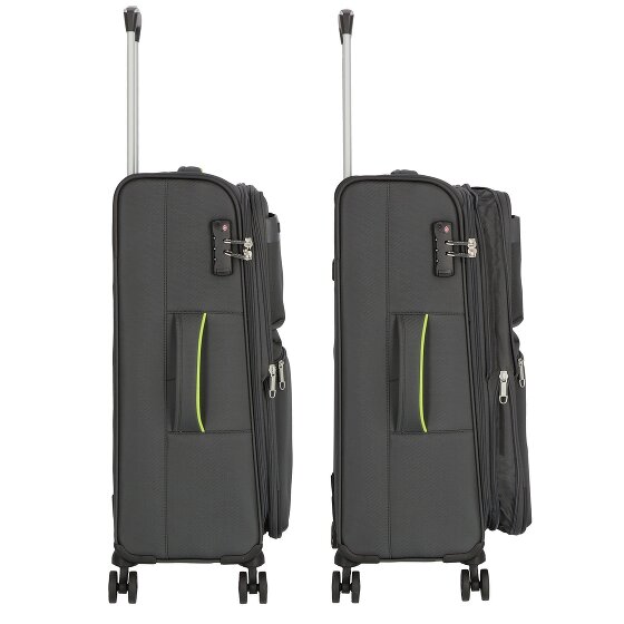 d&n Travel Line 6700 4 kółka Walizka 60 cm