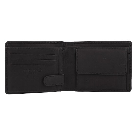 Jack Kinsky Aruba Portfel Ochrona RFID Skórzany 12 cm