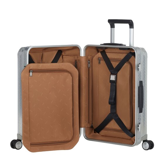 Samsonite Lite-Box Alu Boss Edition 4 kółka Walizka kabinowa 55 cm