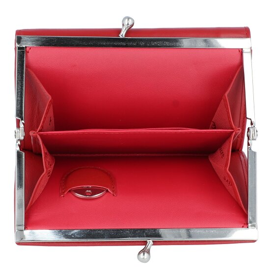 Esquire Nowy jedwabny portfel skórzany 13 cm