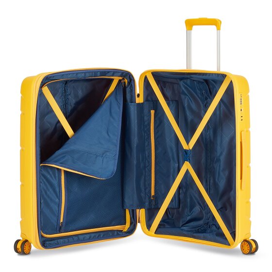 MODO by Roncato Starlight 3.0 4 kółka Walizka 66 cm z plisą rozprężną