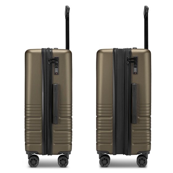 camel active Hanoi 4 kółka Walizka M 65 cm z funkcją poszerzenia