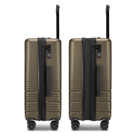 camel active Hanoi 4 kółka Walizka M 65 cm z funkcją poszerzenia