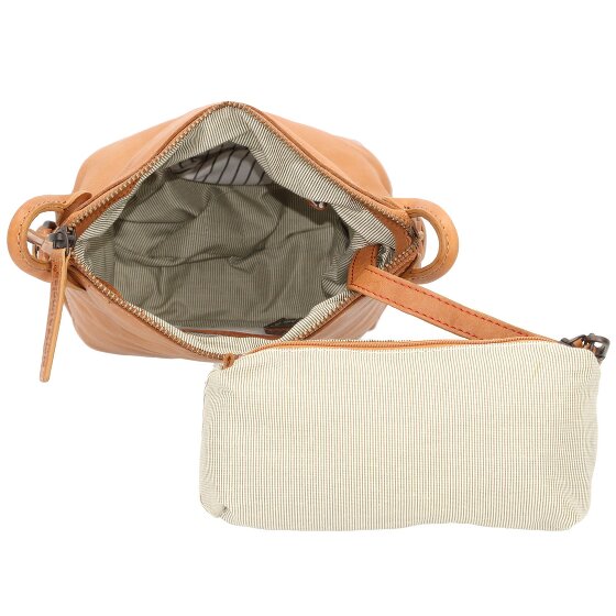 aunts & uncles Luksusowa torba na ramię Grandma's Luxury Club Mrs. Chocolate Cookie, skórzana, 21 cm