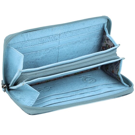 Greenland Nature Art+Craft Wallet RFID Leather 20 cm