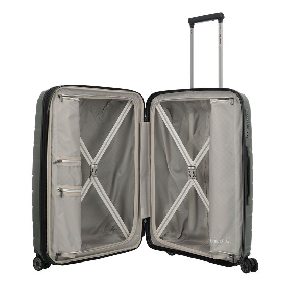 Travelite Air Base 4 kółka Walizka 67 cm z funkcją poszerzenia