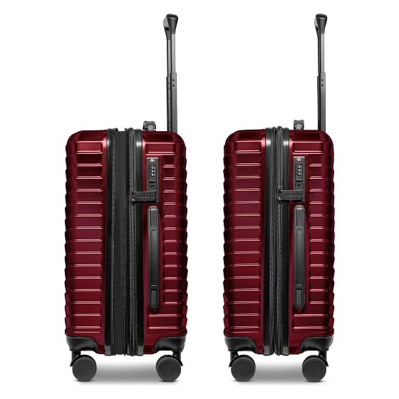 Redolz Essentials 18 4 kółka Walizka kabinowy 55 cm z plisą rozprężną