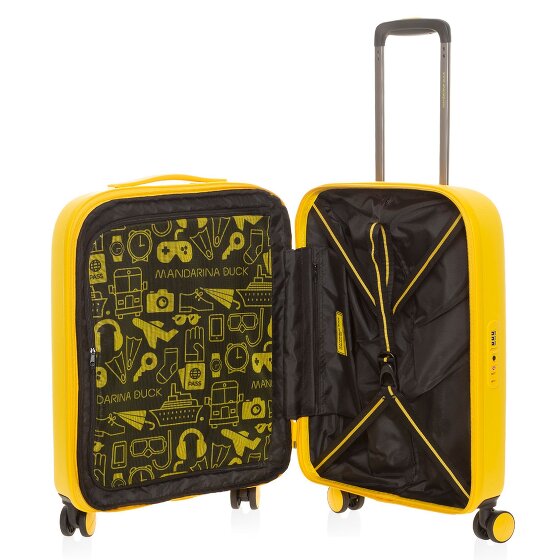 Mandarina Duck Logoduck + 4 kółka Walizka kabinowa S 55 cm