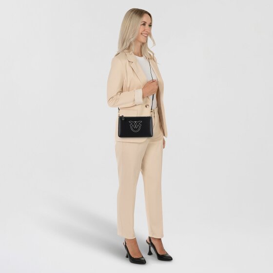 PINKO Flat Horizontal Torba na ramię Skórzany 20 cm