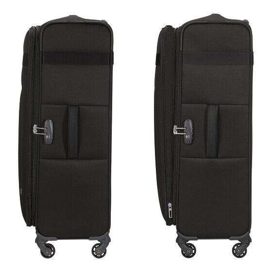 Samsonite Citybeat 4 kółka Walizka 78 cm z funkcją poszerzenia