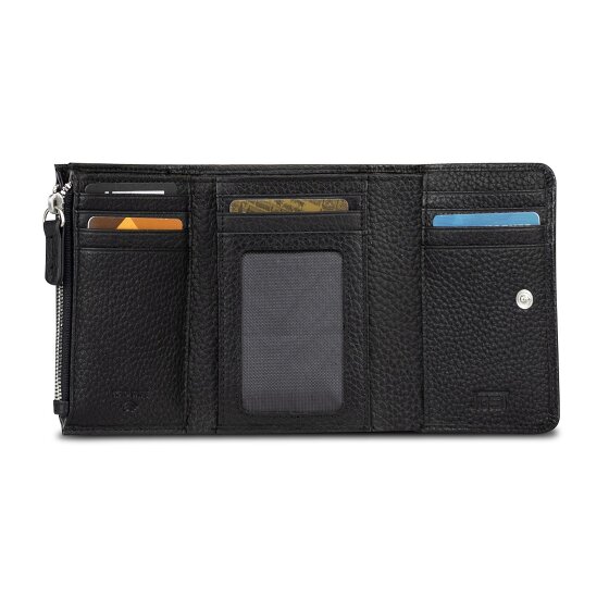 Jost Vika Portfel Ochrona RFID Skórzany 8.5 cm