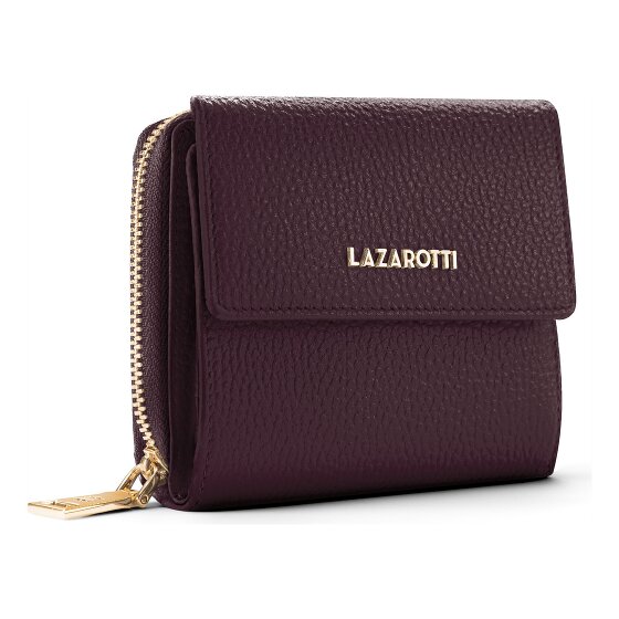 Lazarotti Portfel z skóry typu „zip-around” z Bolonii, 12 cm