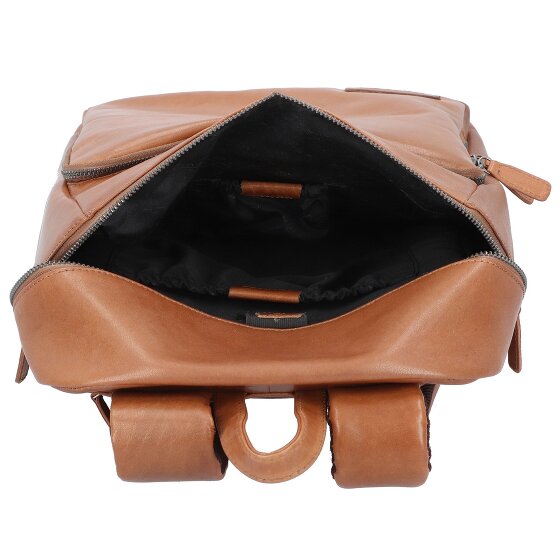 Plevier Rock Amaril Plecak biznesowy Skórzany 43 cm Komora na laptopa