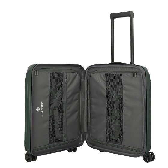 Travelite Dynamiic 4 kółka Walizka kabinowy 55 cm z plisą rozprężną