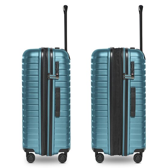 Pactastic Collection 04 THE MEDIUM + 4 kółka Walizka M 66 cm z plisą rozprężną