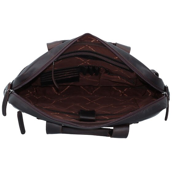 The Chesterfield Brand Wax Pull Up Teczka Skórzany 40 cm Komora na laptopa