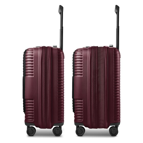 Redolz Essentials 17 2.0 4 kółka Walizka kabinowa 55 cm Komora na laptopa z funkcją poszerzenia