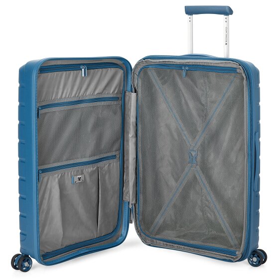 Roncato B-Flying Move 4 kółka Walizka 68 cm z plisą rozprężną