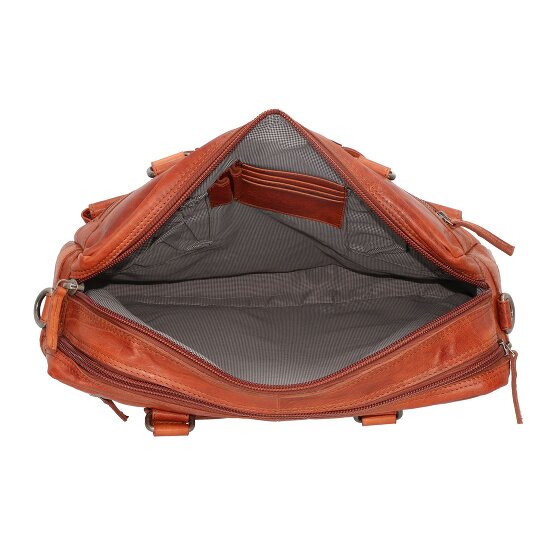 Spikes & Sparrow Teczka skórzana 41 cm przegroda na laptopa