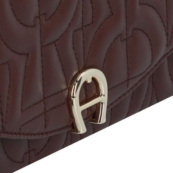 AIGNER Diadora Torba na ramię skórzana 26 cm