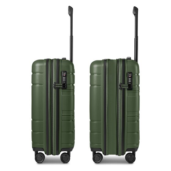 Redolz Essentials 11 4 kółka Walizka kabinowa 55 cm z funkcją poszerzenia