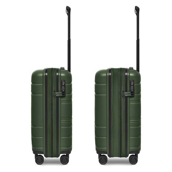 Redolz Essentials 11 4 kółka Walizka kabinowa 55 cm z funkcją poszerzenia