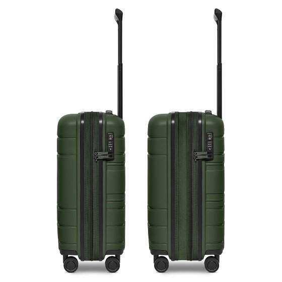 Redolz Essentials 11 4 kółka Walizka kabinowy 55 cm z plisą rozprężną