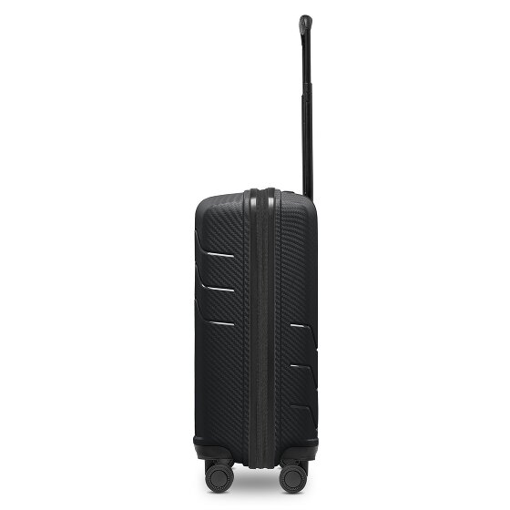 Redolz Essentials 17 4-kołowy wózek kabinowy 55 cm z miękką kieszenią na laptopa