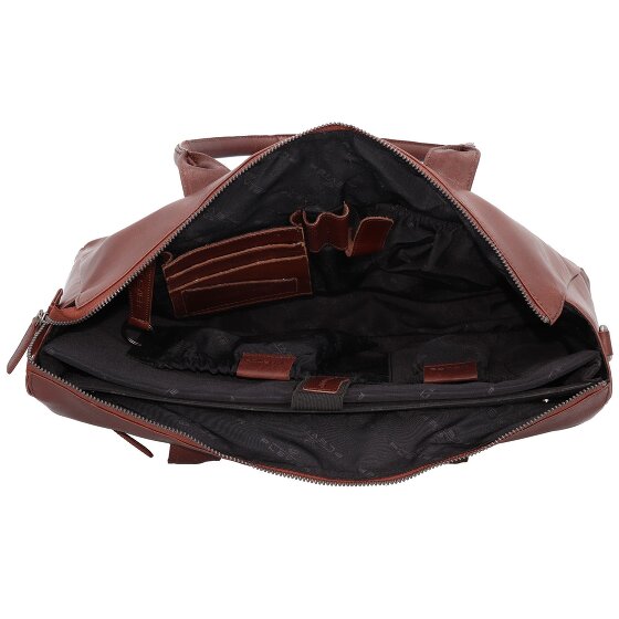 Plevier Rock Copal Torba na ramię Skórzany 44 cm Komora na laptopa