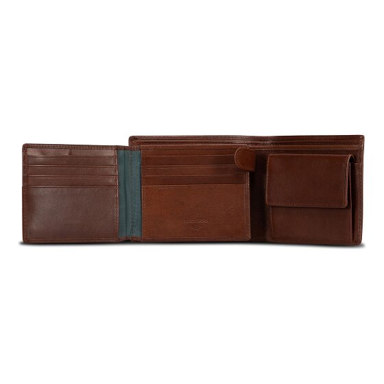 Jost Vardo Portfel Ochrona RFID Skórzany 12 cm